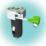 Akció Q2 POWER Autós USB töltő "Triple USB Car Charger USB Type C Connector" 3.100130