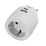 Biztonságos fizetés Commel földelt csatlakozó aljzat USB A + C töltővel 3.4A 17W dugalj 240801