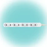 Home NV 4E-5/WH EURO hálózati elosztó 5 m H05VVH2-F 2 x 0,75 mm2, 4 védőérintkezős EURO aljzat, max. 2300 W, fehér NV 4E-5/WH Kihagyhatatlan ajánlat
