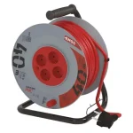 Ne maradj le Emos kábeldob 40m 4 aljzat MT 3x2,5mm2 H05VV-F3G PVC IP20 P09240M