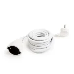 Expressz szállítás Delight lengő hosszabbító kábel 3m fehér MT 3x1,5 mm2 20500WH