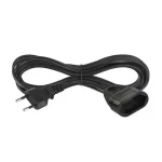 Vásárlói kedvenc Emos Euro lengő hosszabbító kábel 5 m fekete PVC 2x0,75 mm2 PC01305