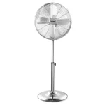 Vedd meg most Techwood TVI-455 fém álló ventilátor, 40 cm-es lapátátmérő, 50 W, 3 sebesség, oszcillálás, hálózati tápellátás TVI-455