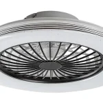 Vásárlói kedvenc Rábalux Dalfon2 beltéri ventilátor LED 48W 3100 lm 3000-6500 távirányítóval 71330