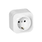 Orno Todo falon kívüli dugalj fehér 2P+F csatlakozóaljzat IP20 OR-OE-7205(GS)/W Népszerű
