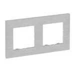 Legrand Niloé Step 2-es keret csiszolt alumínium 863892 Utolsó esély