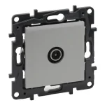 Legrand Niloé Step TV átmenő csatlakozóaljzat 14 dB alumínium 863372 Gyors szállítás