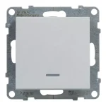 Legnépszerűbb Legrand Suno aluminium 106 JF váltókapcsoló jelzőfénnyel, keret nélkül 10AX 721316