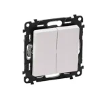 Legrand ValenaLife106+6 kettős váltókapcsoló fehér 752108 Különleges ajánlat