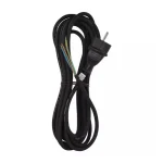 Végkiárusítás Emos szerelhető flexo gumikábel dugvillával 5m H05RR-F 3x1,0 mm2 S03150