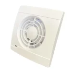 Fürdőszoba elszívó axiális ventilátor visszacsapó szeleppel páraérzékelővel és időkapcsolóval VK 100 HT+ 100 mm Biztonságos fizetés
