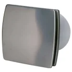 Utolsó esély Fürdőszoba elszívó axiális ventilátor időzítővel zárt előlapos inox 19W 100m3/h 100mm EOL F10T INOX