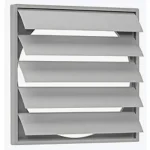 Outlet WSK-40 UV álló gravitációs zsalu fali 400-as ipari ventilátorokhoz