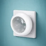Expressz kézbesítés LED bedugható éjjeli lámpa szürkület és PIR érzékelővel 120°, 8xLED, 40lm, 6500K [LA-2]