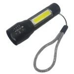 KAMAR LED mini újratölthető zseblámpa, 3W XPE +1W COB, 120lm+100lm, 400mAh, 4 mód [LA0206] Biztonságos fizetés