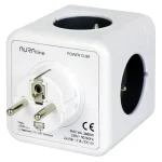 AURA line hub 4 aljzat + 2xUSB [202153] Szezonális akció