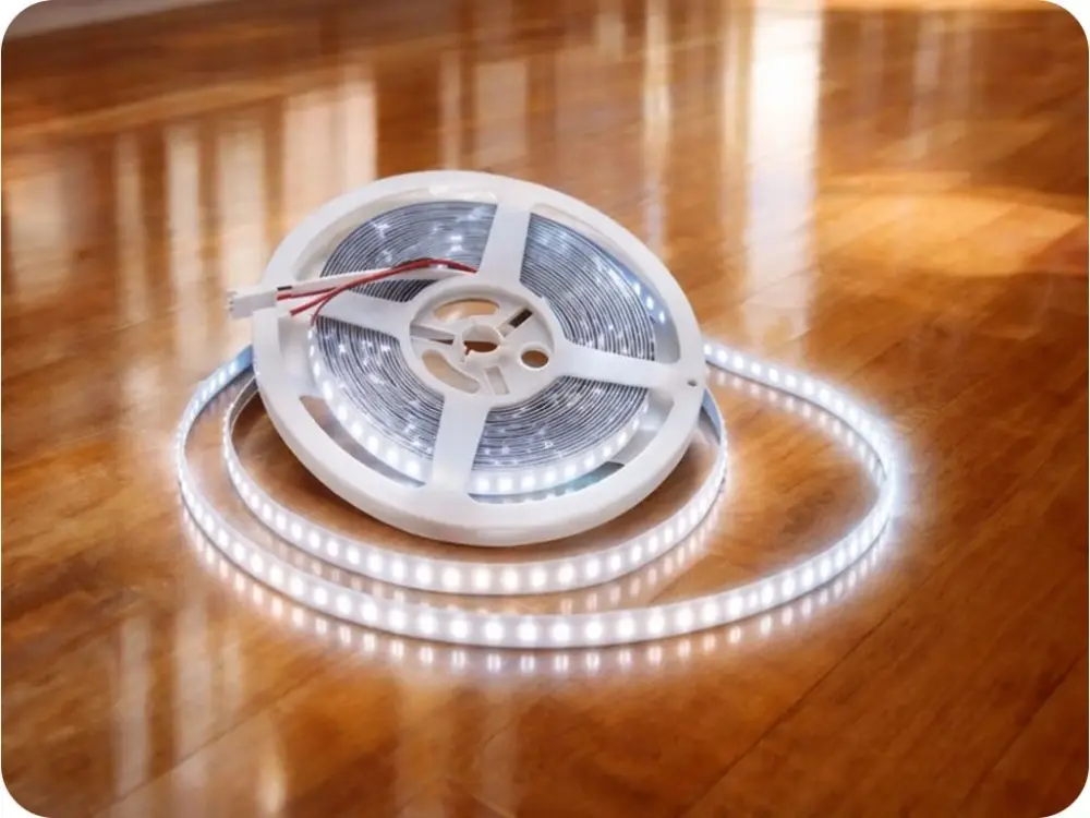 Végkiárusítás LED SZALAG „FOLYÓ VÍZ” BELTÉRI EFFEKTHEZ 10W/m, 800lm/m, 24V, csomag 10m