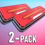 Mini LED hátsó lámpa kamionhoz, 6 funkciós, 12-24V, bal+jobb/2-PACK! [L1871, L1872] Ajánlat
