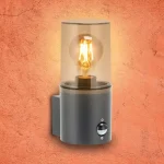 Akció ORNO FALI LÁMPA ÉRZÉKELŐVEL SALVIA 1XE27 MAX. 15W, IP54, SZÜRKE [AD-OP-6573GE27PPR]