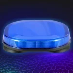 Vedd meg online FIGYELMEZTETÉS LED BEACON 15W, R65, R10, 12/24V, IP67, 2 MÓD, KÉK [BLK0065]