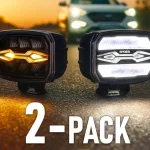 NINJA LED lámpa 80W/5W/10W, 12/24V, ovális/2-PACK! [L3443] Olcsóbb