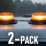LED FIGYELMEZTETŐ JÁZÓ 15W, 12V/24V, 3 MÓD/2-PACK! [ALR0203] Utolsó esély