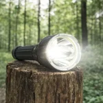 Taktikai LED zseblámpa 20W, 1000lm, USB töltés, 3 üzemmód [LA0215] Kiárusítás