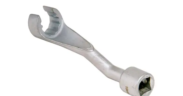 Olcsóbb befecskendezőfej hollander lazító/szorító dugókulcs, 119mm hosszú, 1/2", 17-es