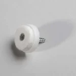 Kedvezmény SZERELVÉNYEK - PADLÓVÉDŐ CSÚSZTATÓSZEG 24mm CSAVARRAL FEHÉR
