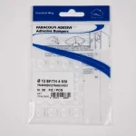 Utolsó esély SZERELVÉNYEK - ÜTKÖZÉSELNYELŐ RUGALMAS 13x4mm 20db/Blister ÁTTETSZŐ