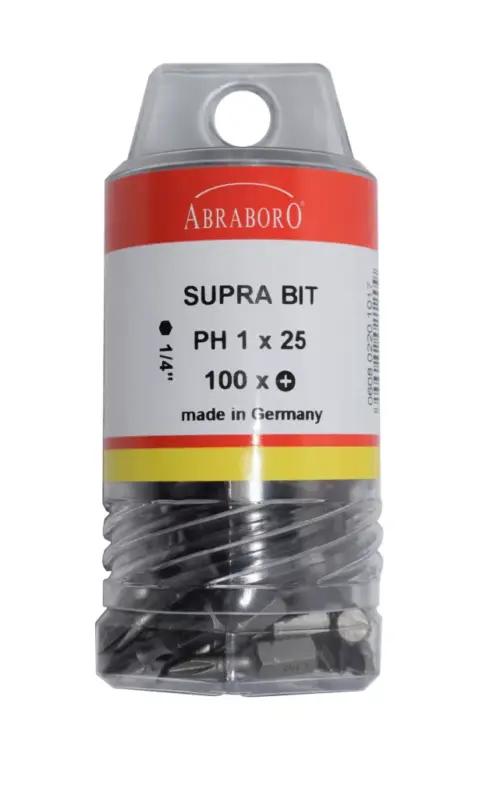 Kedvezmény SUPRA BIT MASTERPACK PH3x25 MM - ABRABORO