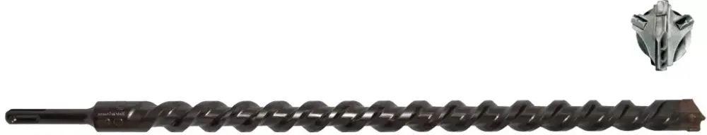 SDS PLUS Y-CUTTER BETONFÚRÓ 28x450/400 MM - ABRABORO Azonnali szállítás
