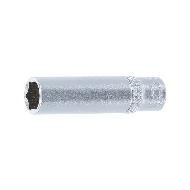 Prémium Hosszú dugókulcs hatlapú matt 1/4" 9mm - BGS