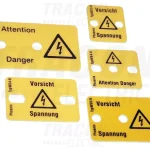 Ajánlat Figyelmeztető tábla sorozatkapocshoz, 8 raszteres, 3 modul