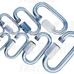 Népszerű Karabiner, csavaros, acél