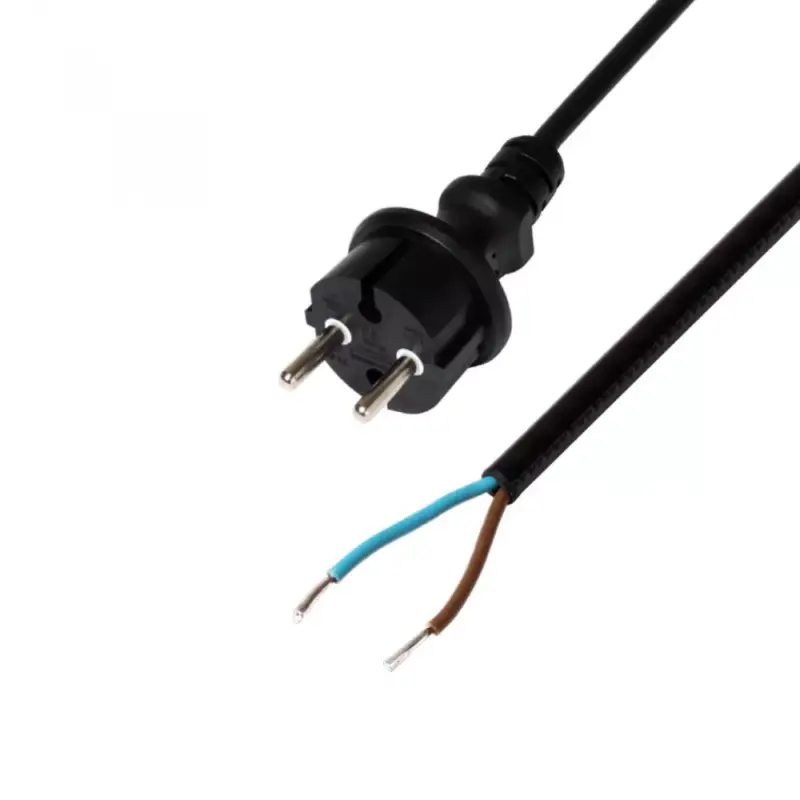 Utolsó esély Home N 10-5/1,0 hálózati csatlakozókábel, 5 m, H05RN-F 2 x 1,0 mm2 gumikábel,IP44 védettség, max.2300W, fekete